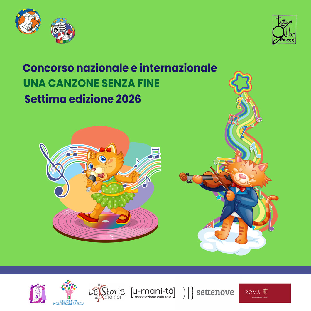AL VIA UNA CANZONE SENZA FINE 2026 – CONCORSO NAZIONALE E INTERNAZIONALE SETTIMA EDIZIONE 