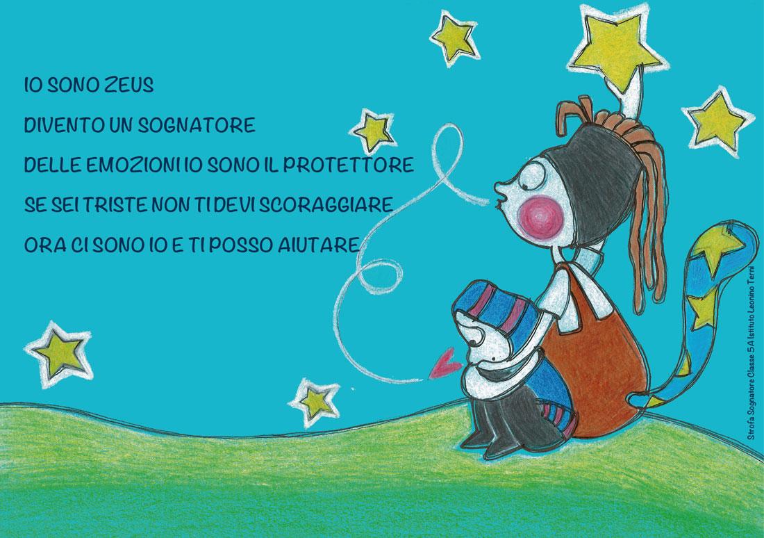 2.Strofa Sognatore Classe 5A Istituto Leonino Terni