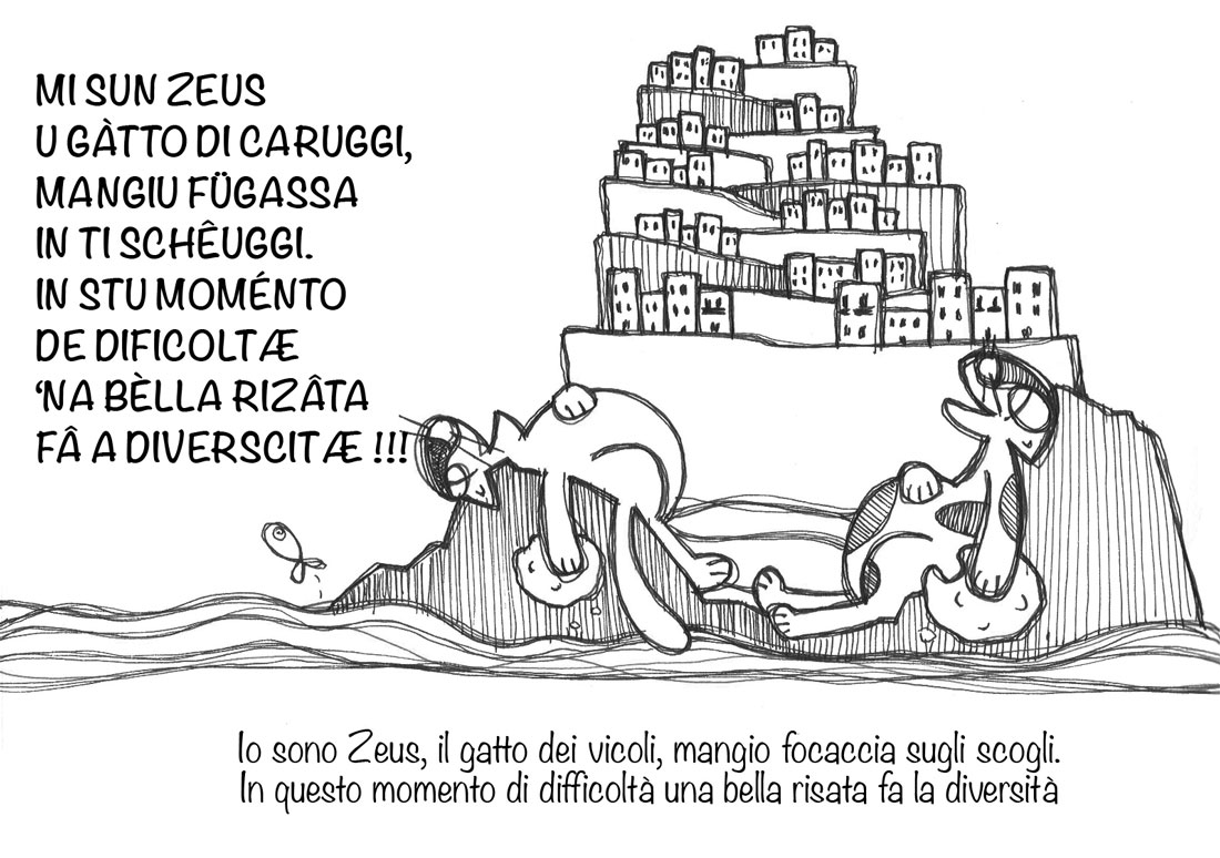 3. UNA STROFA IN DIALETTO LIGURE Classi 4A e 4B – Scuola primaria “Don Peluffo” – Quiliano (SV)